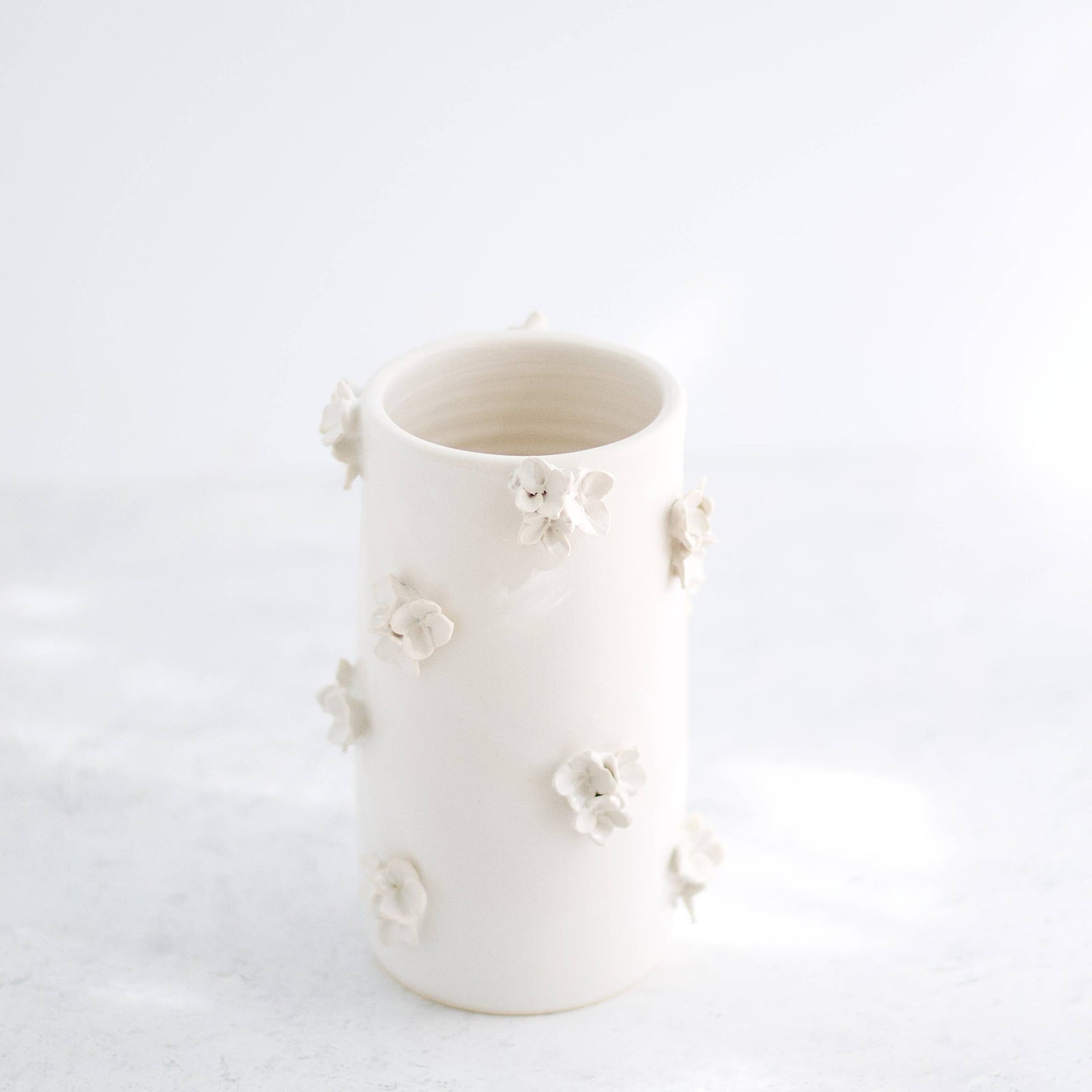 Cream Flower Vase