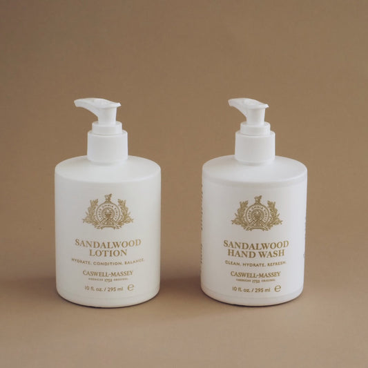 Sandalwood Hand Wash & Lotion by Caswell-Massey