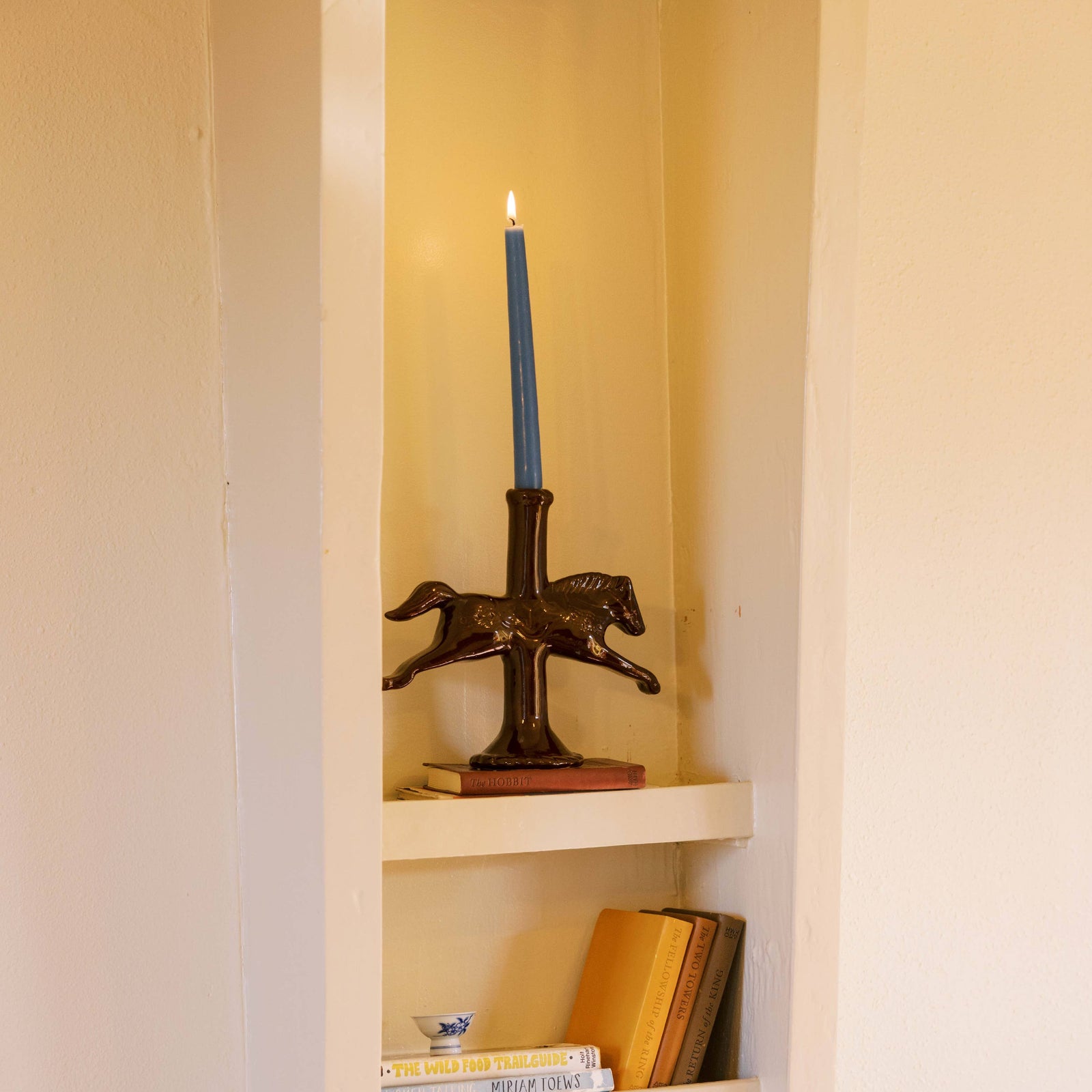 Dala Horse Candlestick Holder