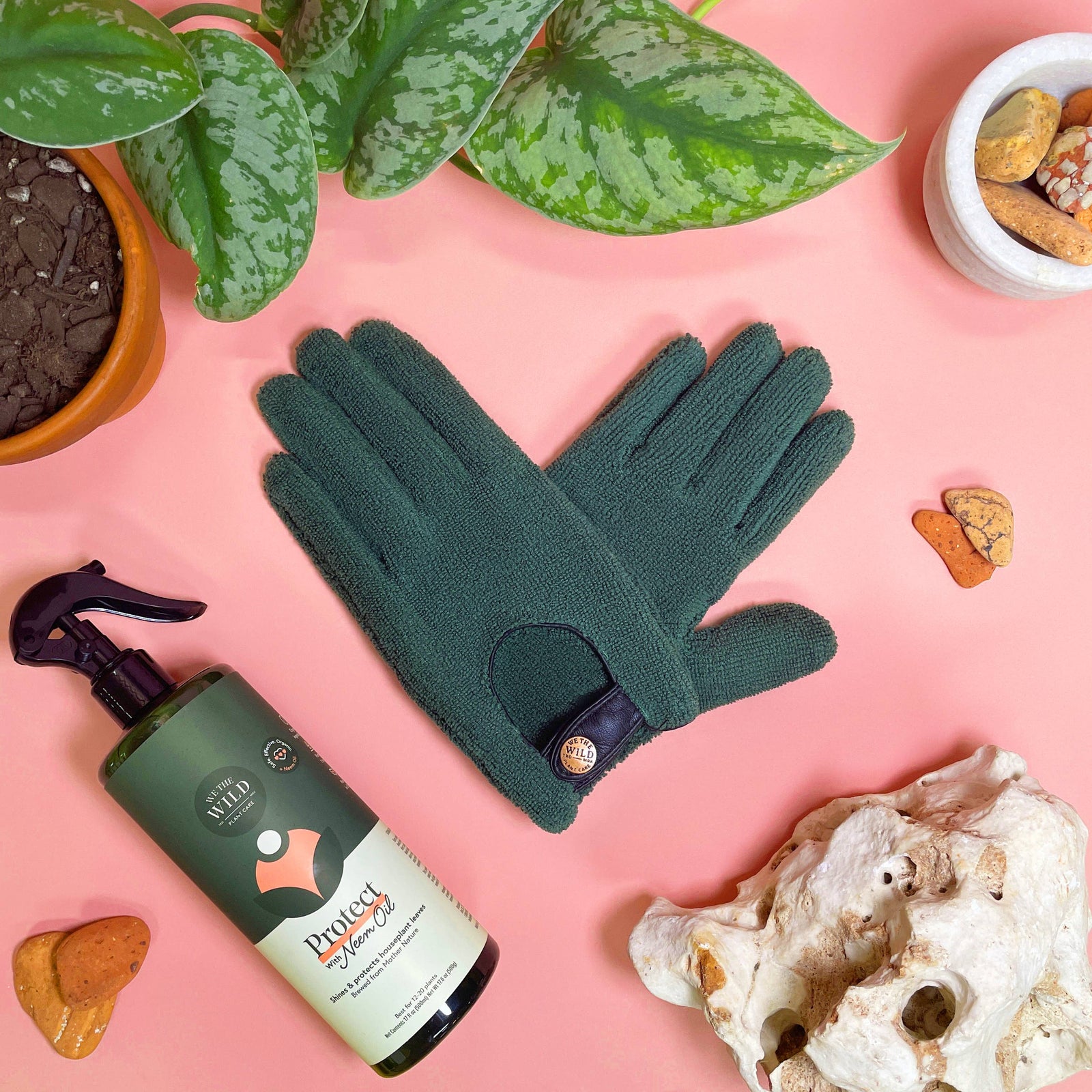 Microfiber Leaf Cleaning Gloves