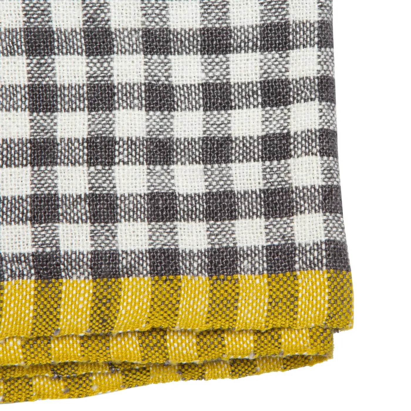 Two-Tone Gingham Kitchen Towel