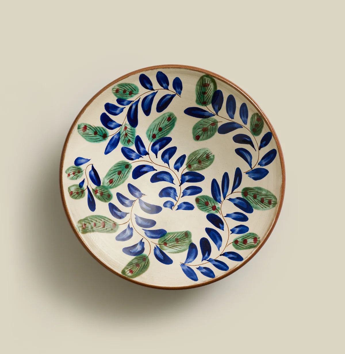 Midnight Garden Serving Bowl