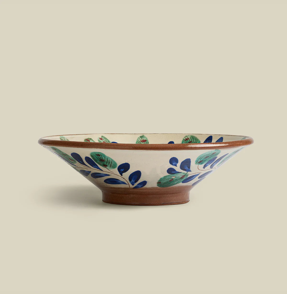 Midnight Garden Serving Bowl
