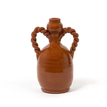 Braided Terracotta Vase
