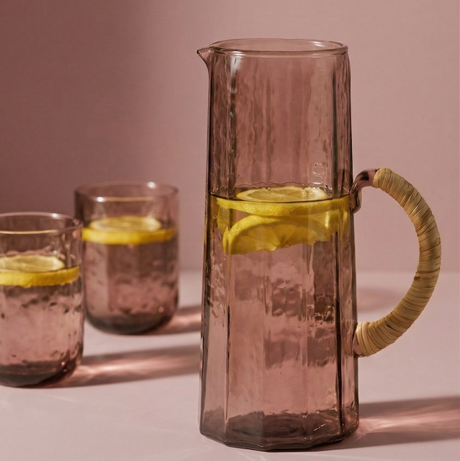 Hammered Water Pitcher