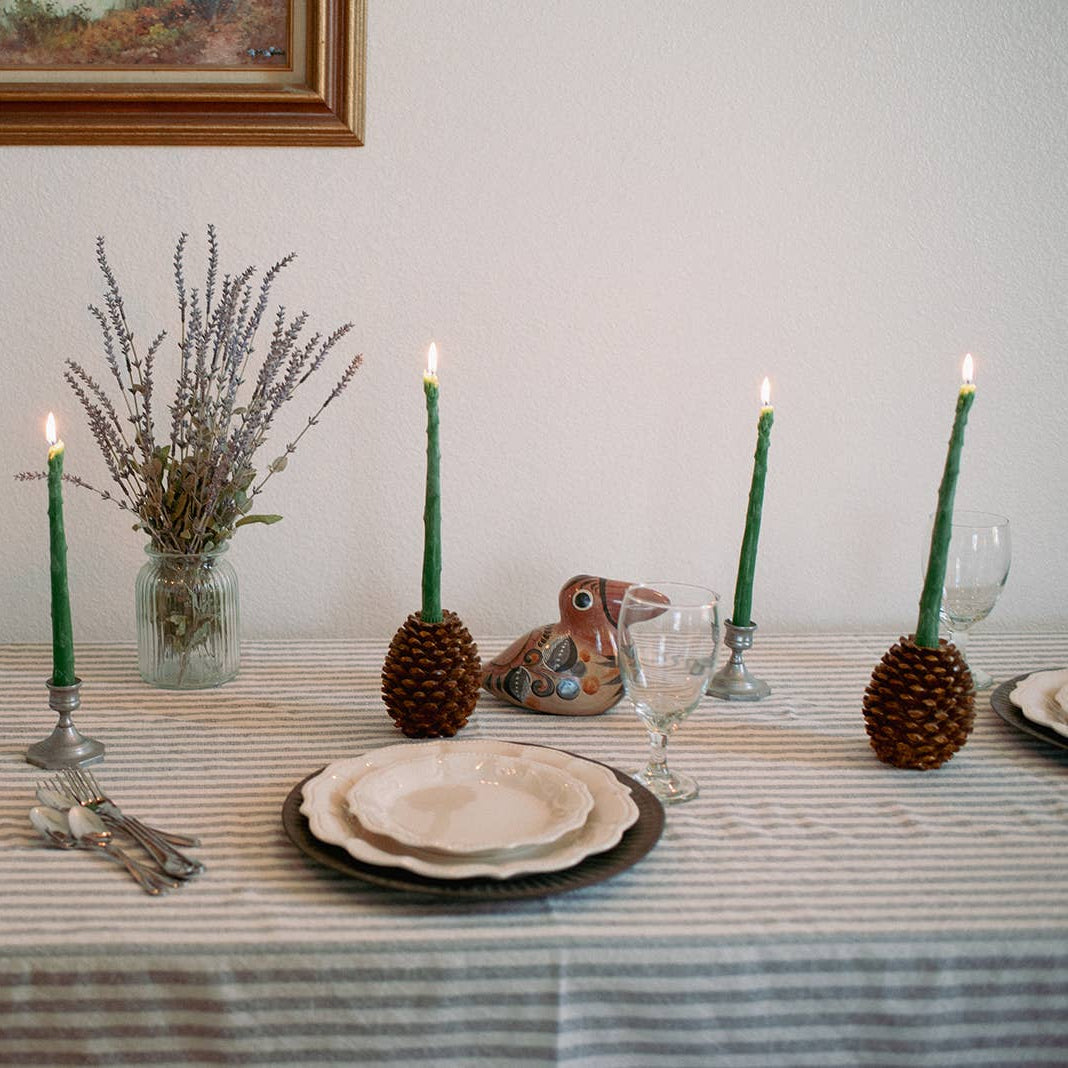 Asparagus Taper Candles