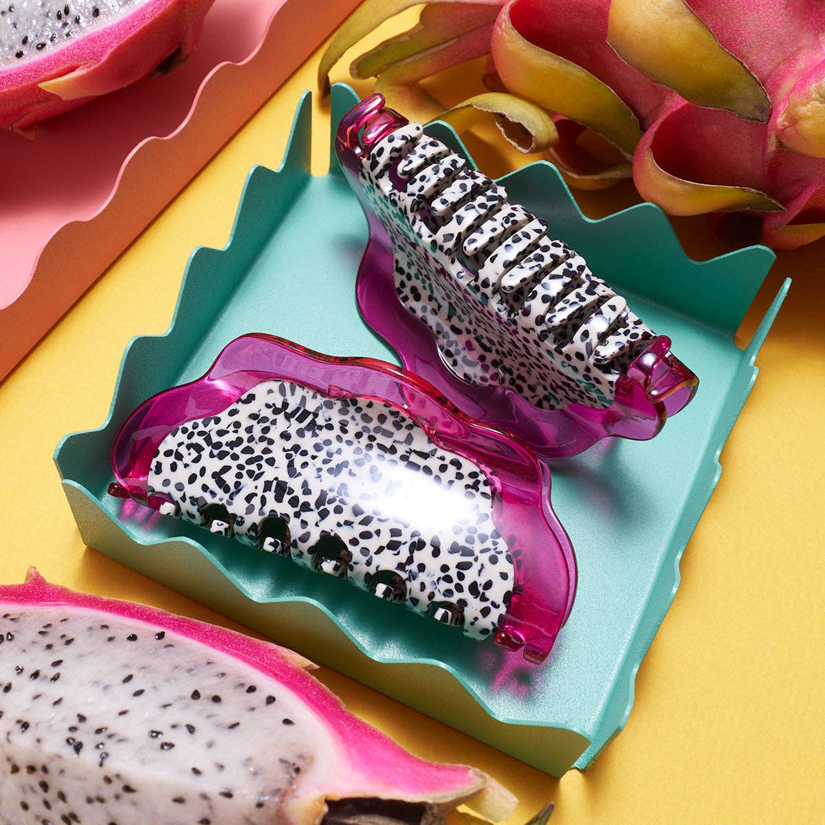Dragon Fruit Hair Claw