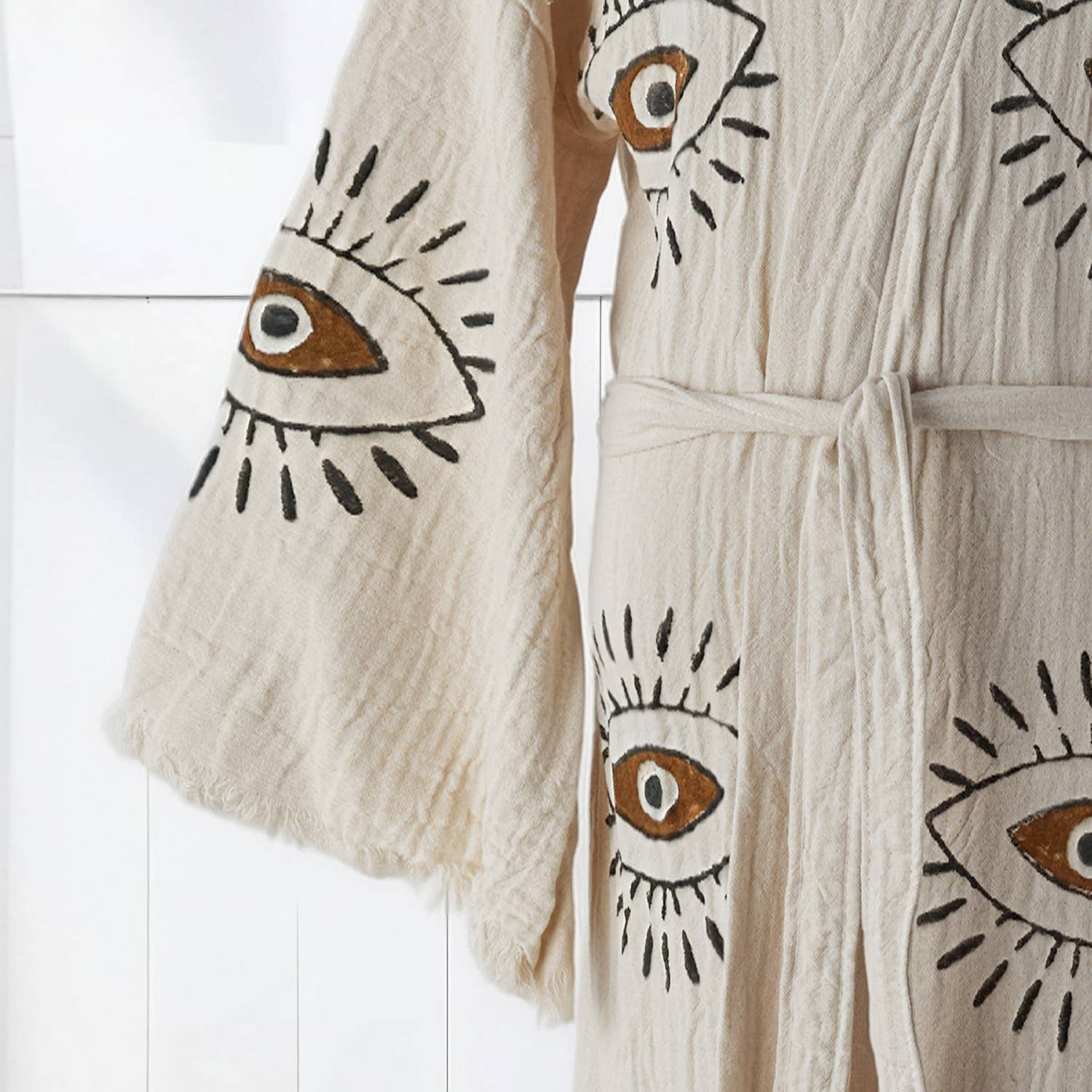 Block Printed Summer Robe