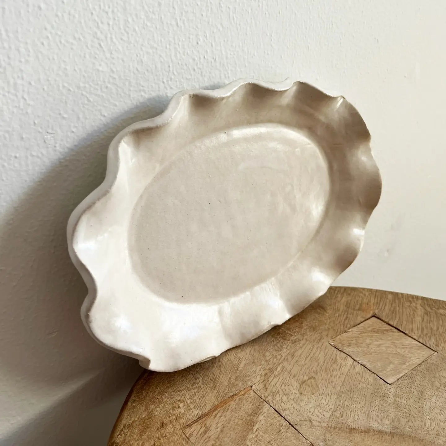 Ruffle Edge Platter
