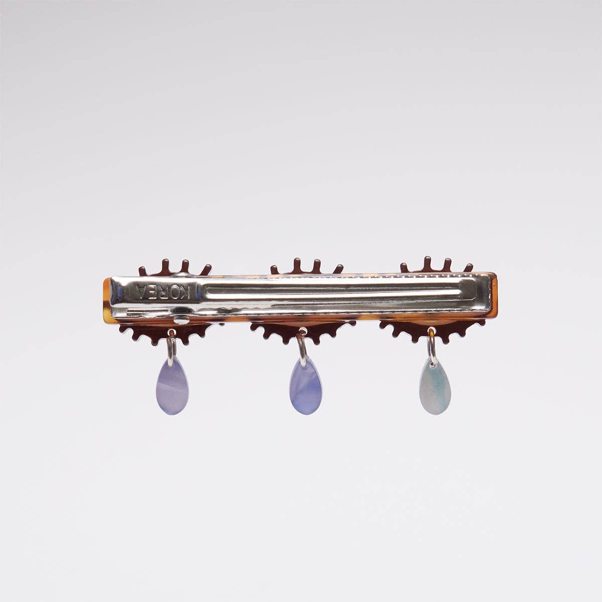 Crying Eyes Charm Alligator Clip