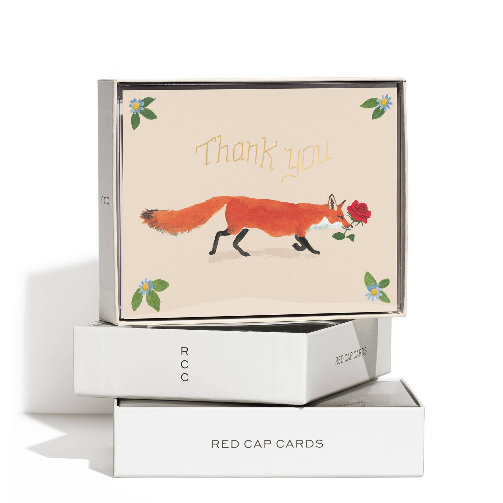 Thank You Fox Greeting Card Box Set