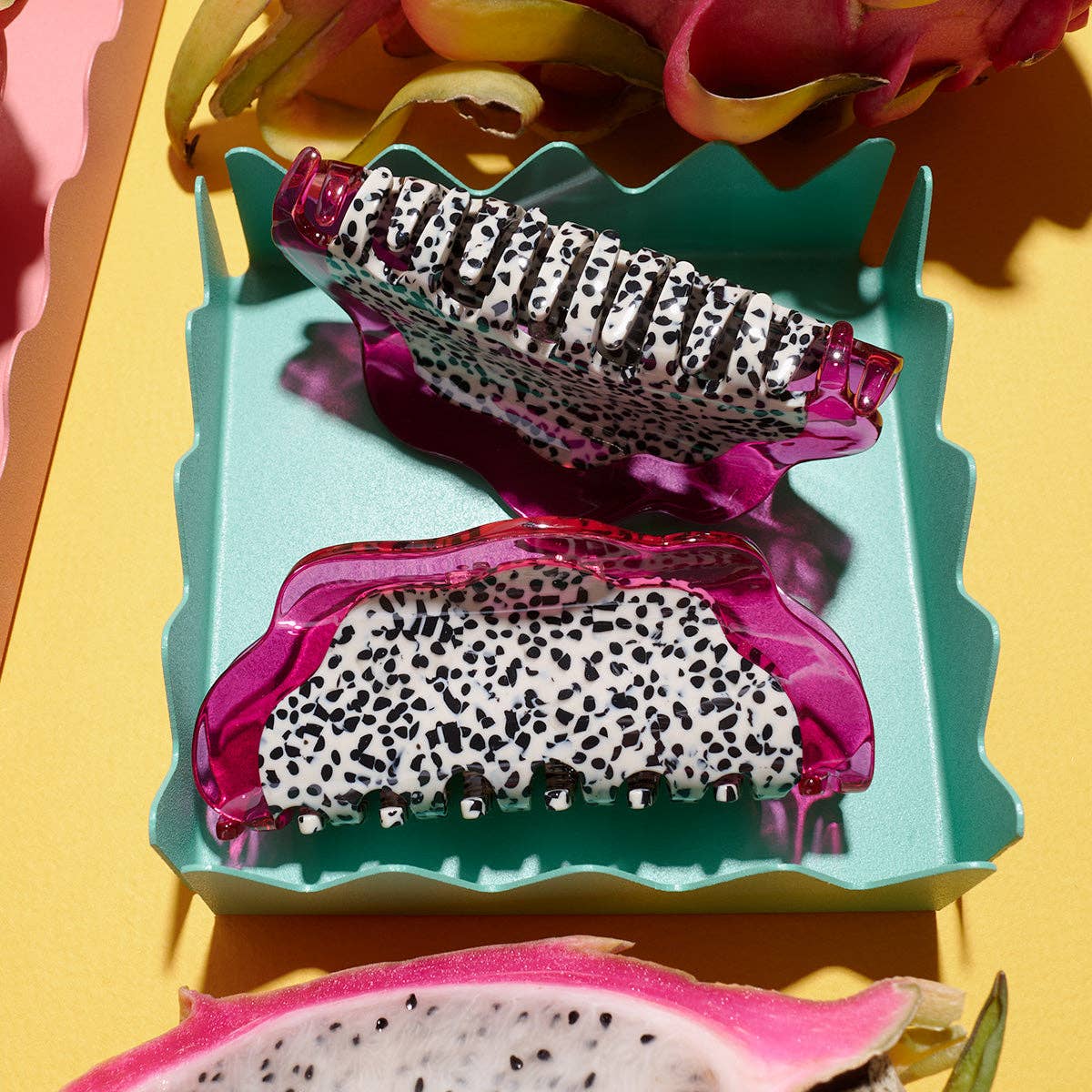 Dragon Fruit Hair Claw