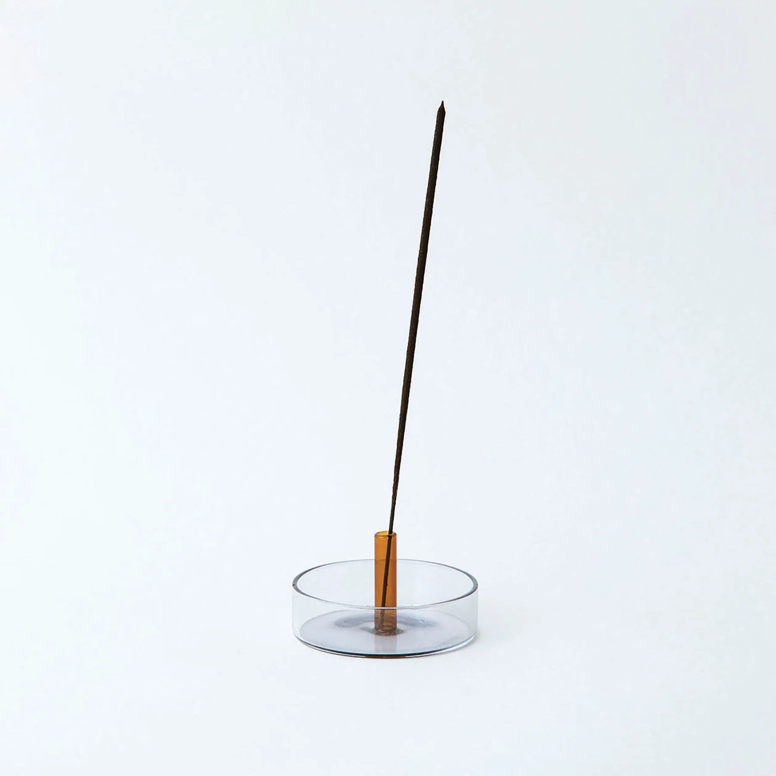 Duo Tone Glass Incense Holder