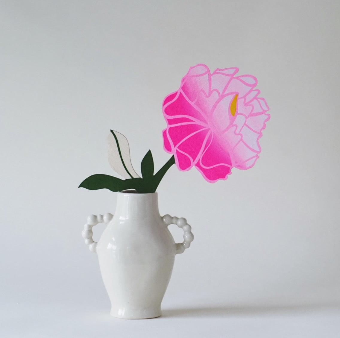 Peony FOREVER FLOWER by Cosmic Peace Studio