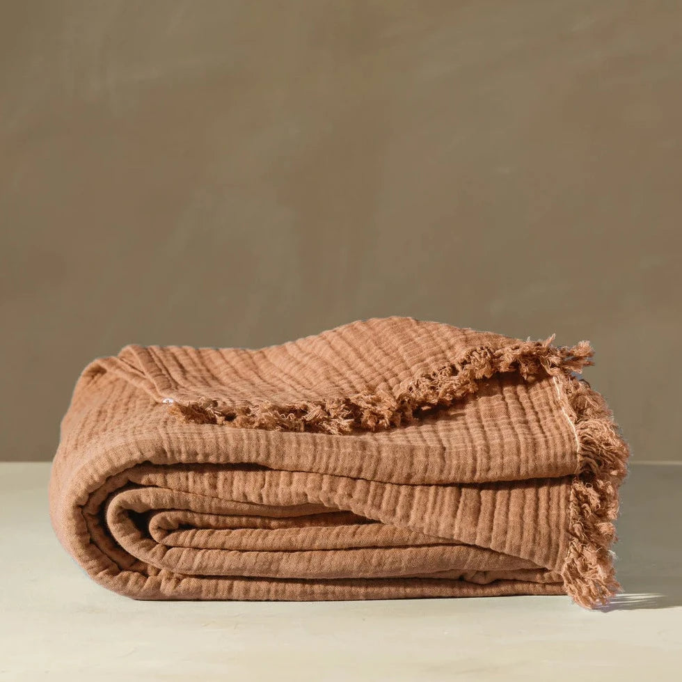Turkish Cotton Bed Cover
