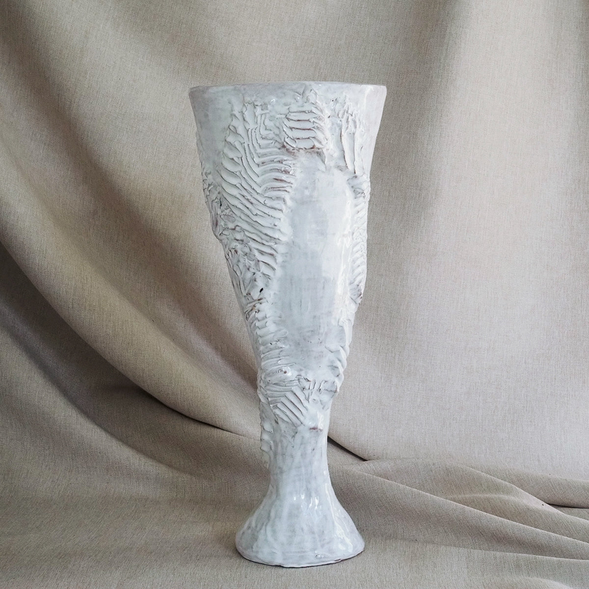 Ellen Robinson - Your Beauty's Gold Trumpet Vase
