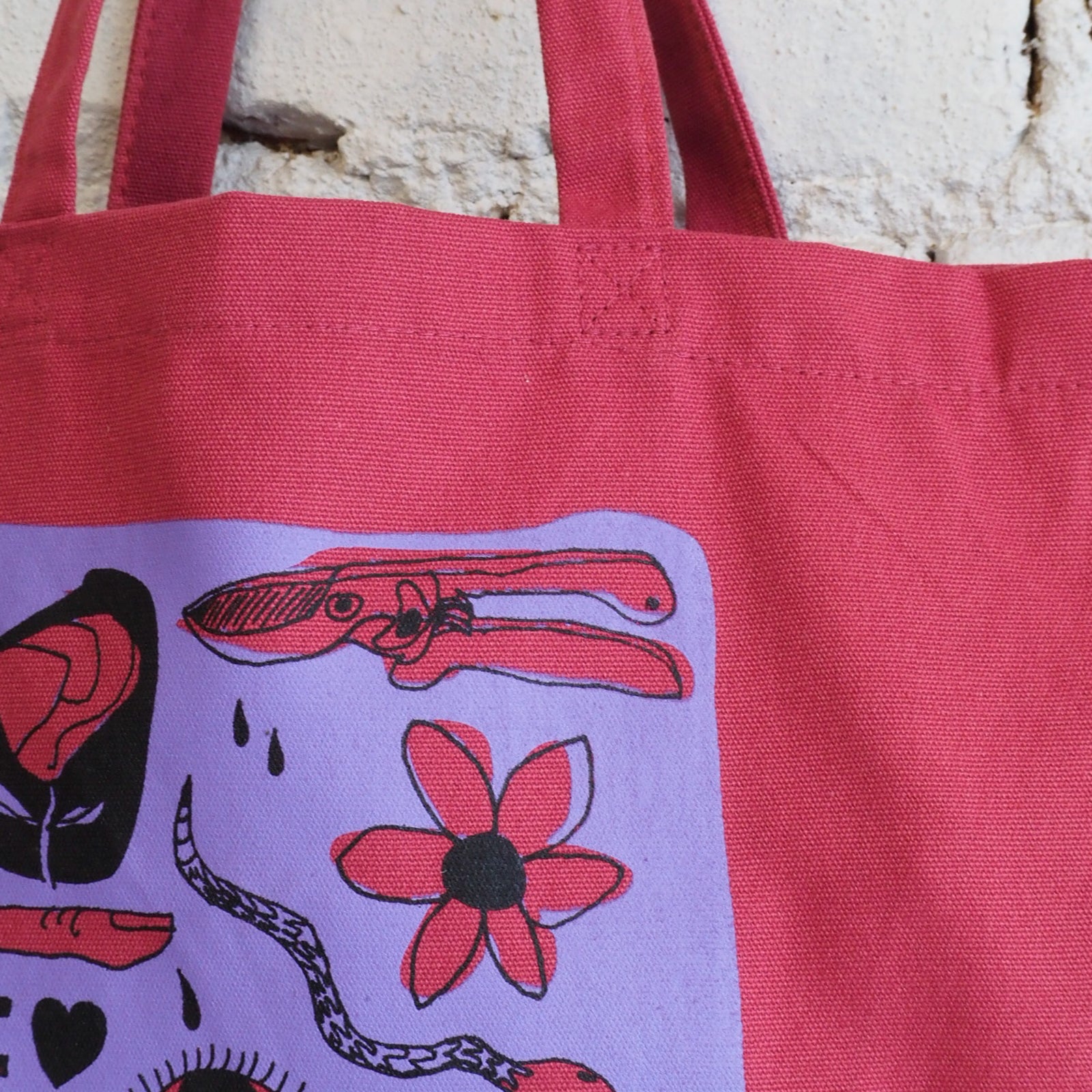 Hops Petunia Tattoo Tote