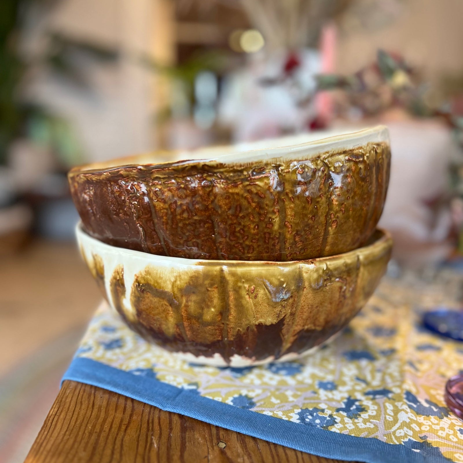 Ceramic Pumpkin Bowl