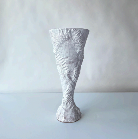 Ellen Robinson - Your Beauty's Gold Trumpet Vase