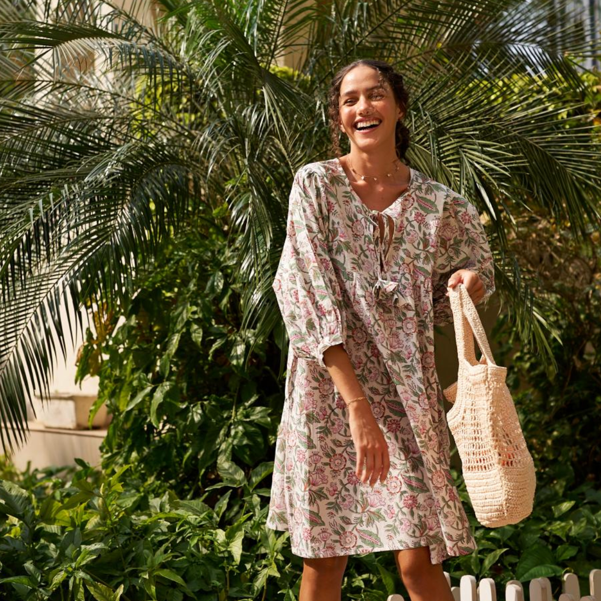 Pardesi Devi Midi Dress