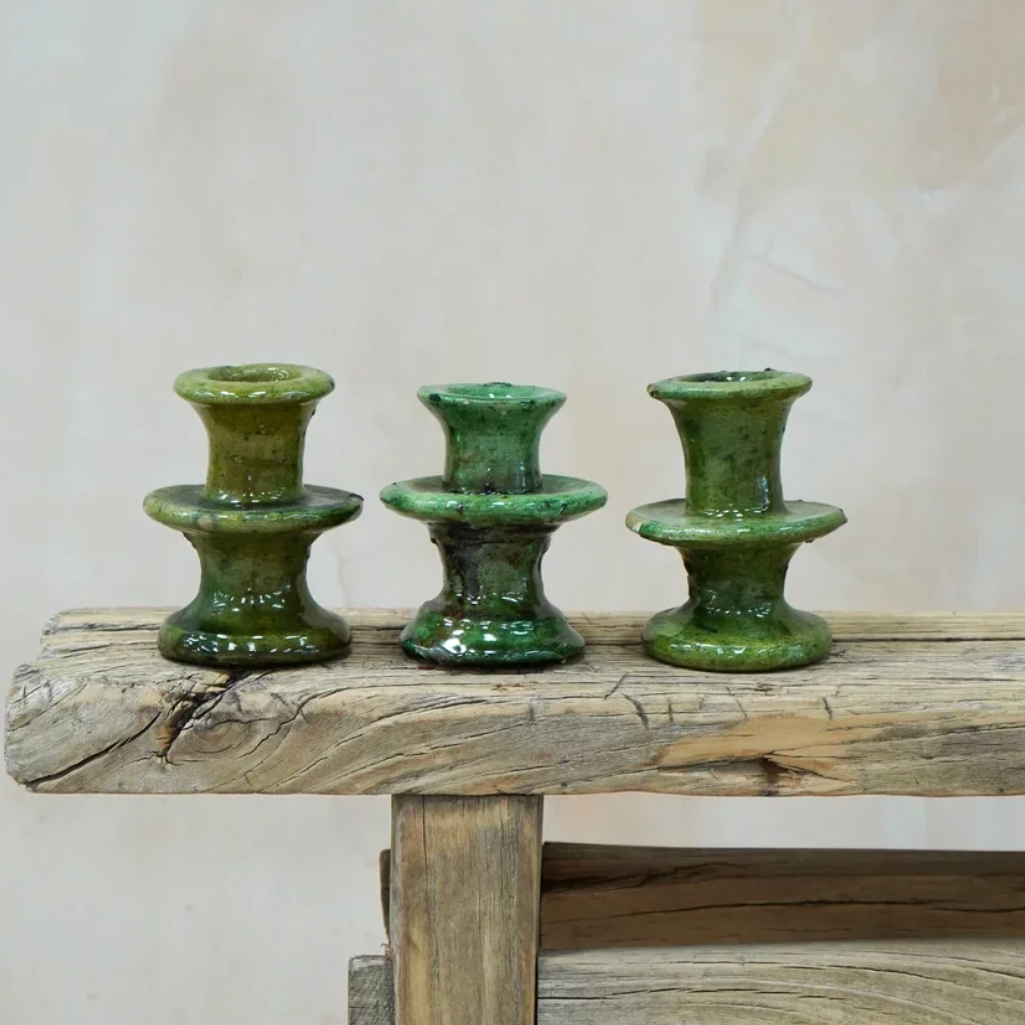 Tamegroute Candlestick Holders