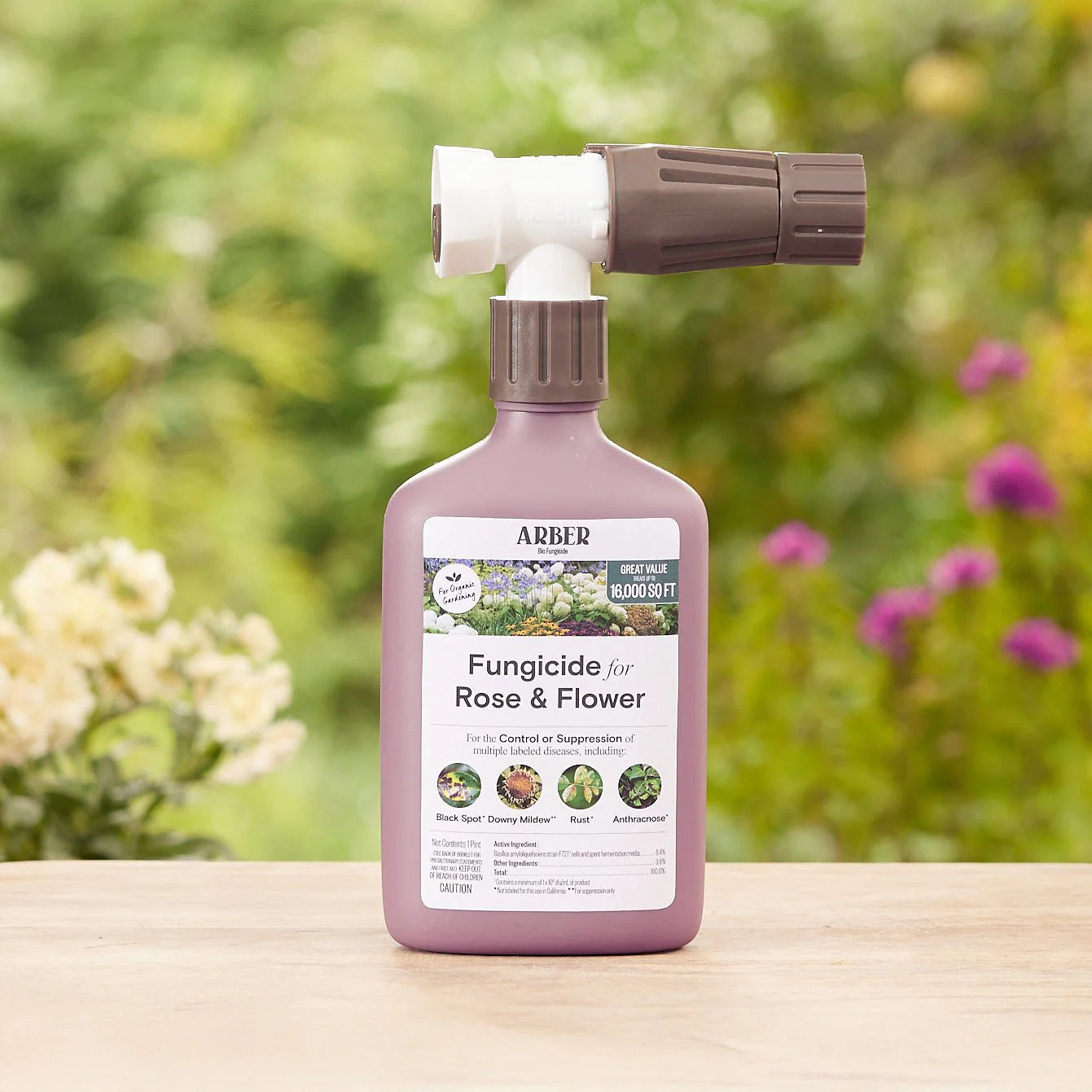 ARBER Organic Fungicide for Rose & Flower