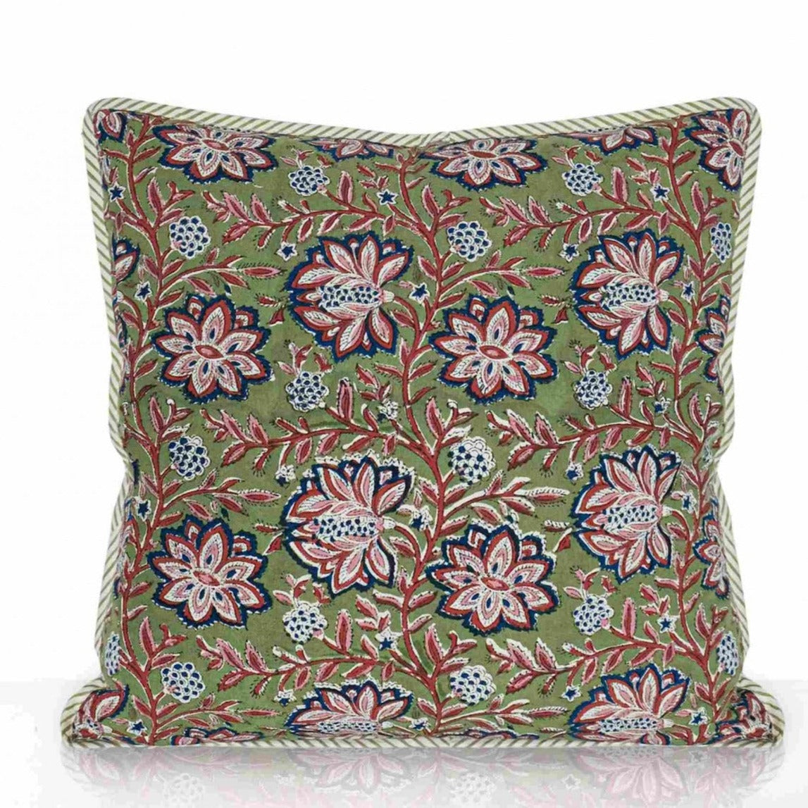 Jamini Louise Pillow Case in Sage Green