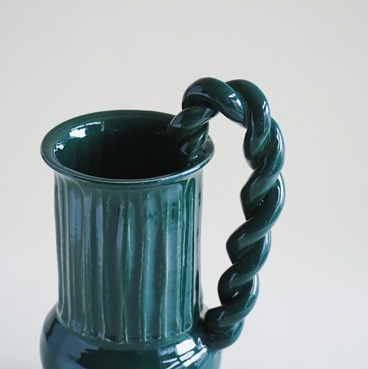 Objet Aimee Ceramic Pitcher