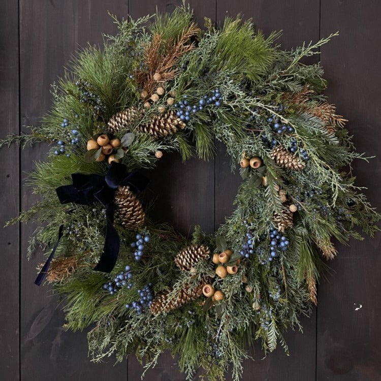 Pre-Order Your Holiday Wreath! - Arrangements - Hops Petunia Floral - Hops Petunia Floral