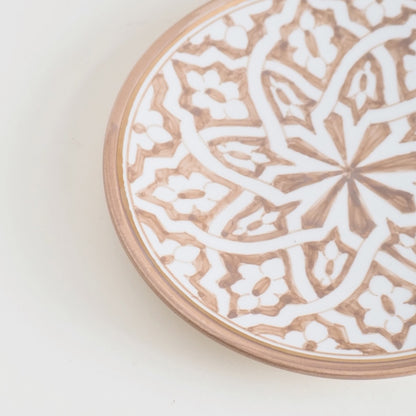 Hand-Painted Moroccan Plate
