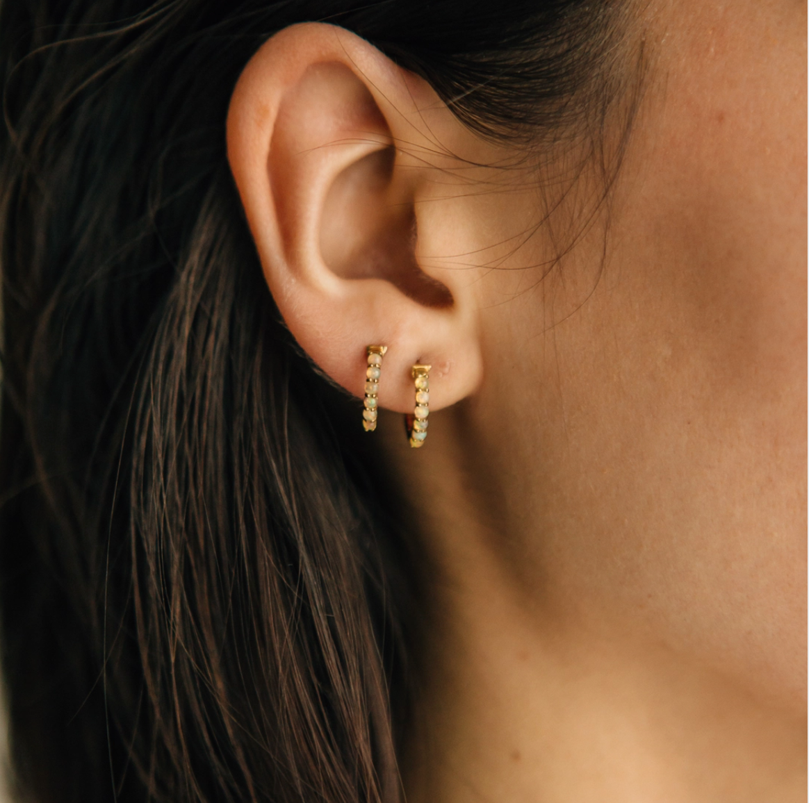Sierra Winter Karma Hoop Earrings