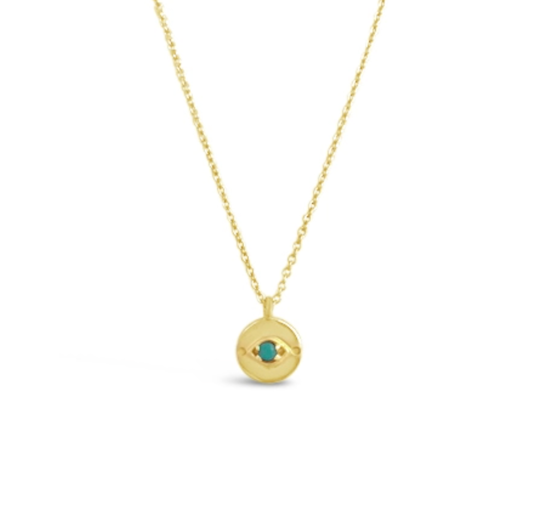 Sierra Winter Evil Eye Necklace