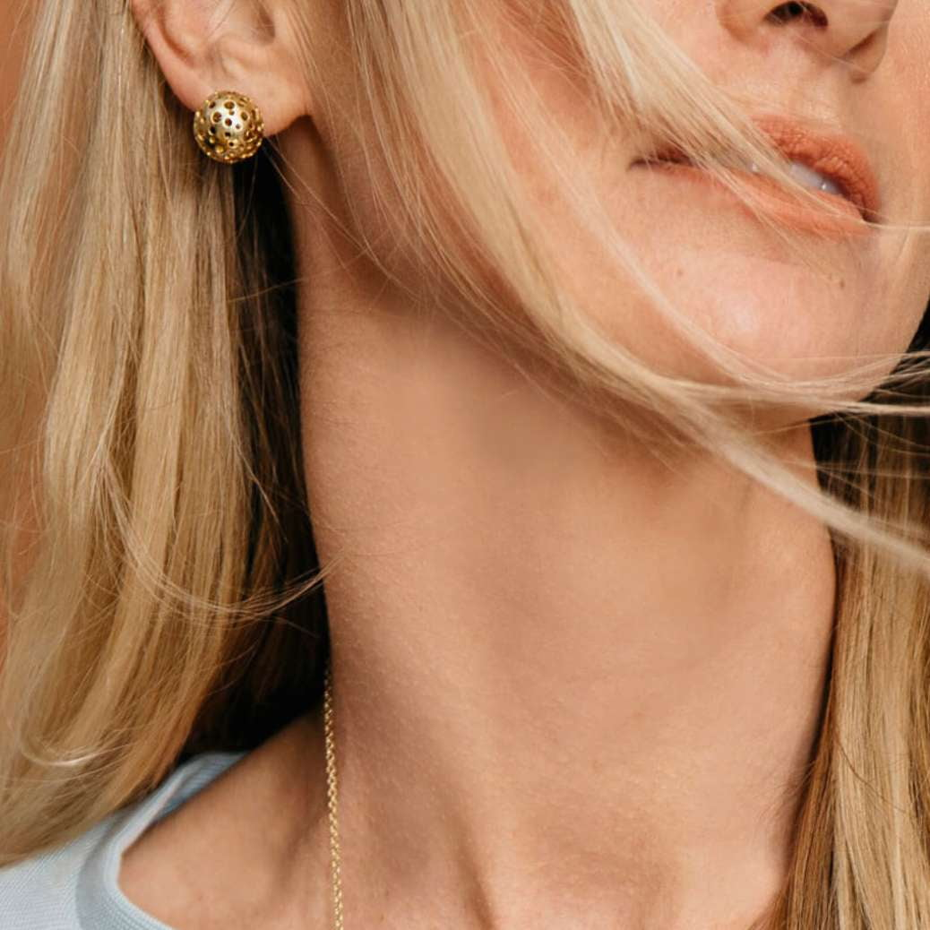 Moon Studs by Mulxiply - Jewelry - MULXIPLY - Hops Petunia Floral