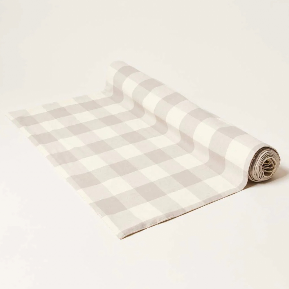 Farmhouse Pottery Classic Gingham Runner