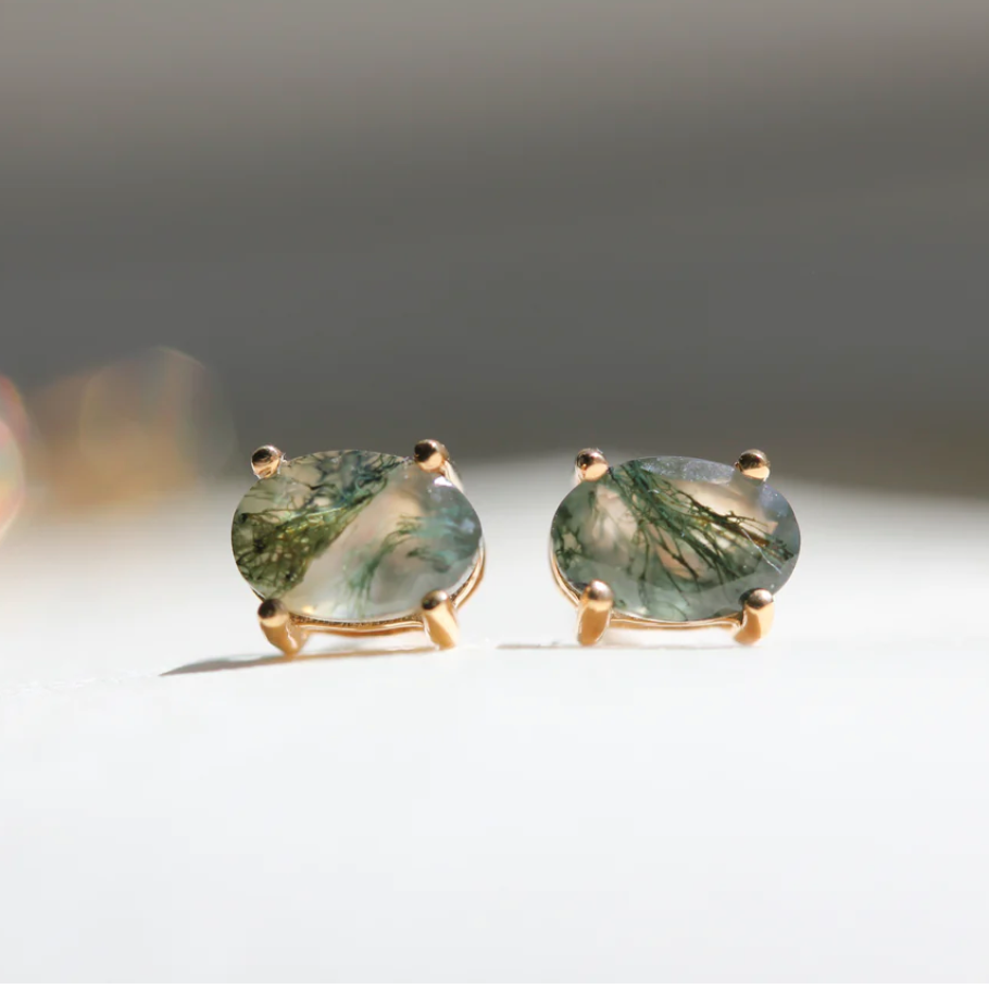 Tidal Pool Stud Earrings
