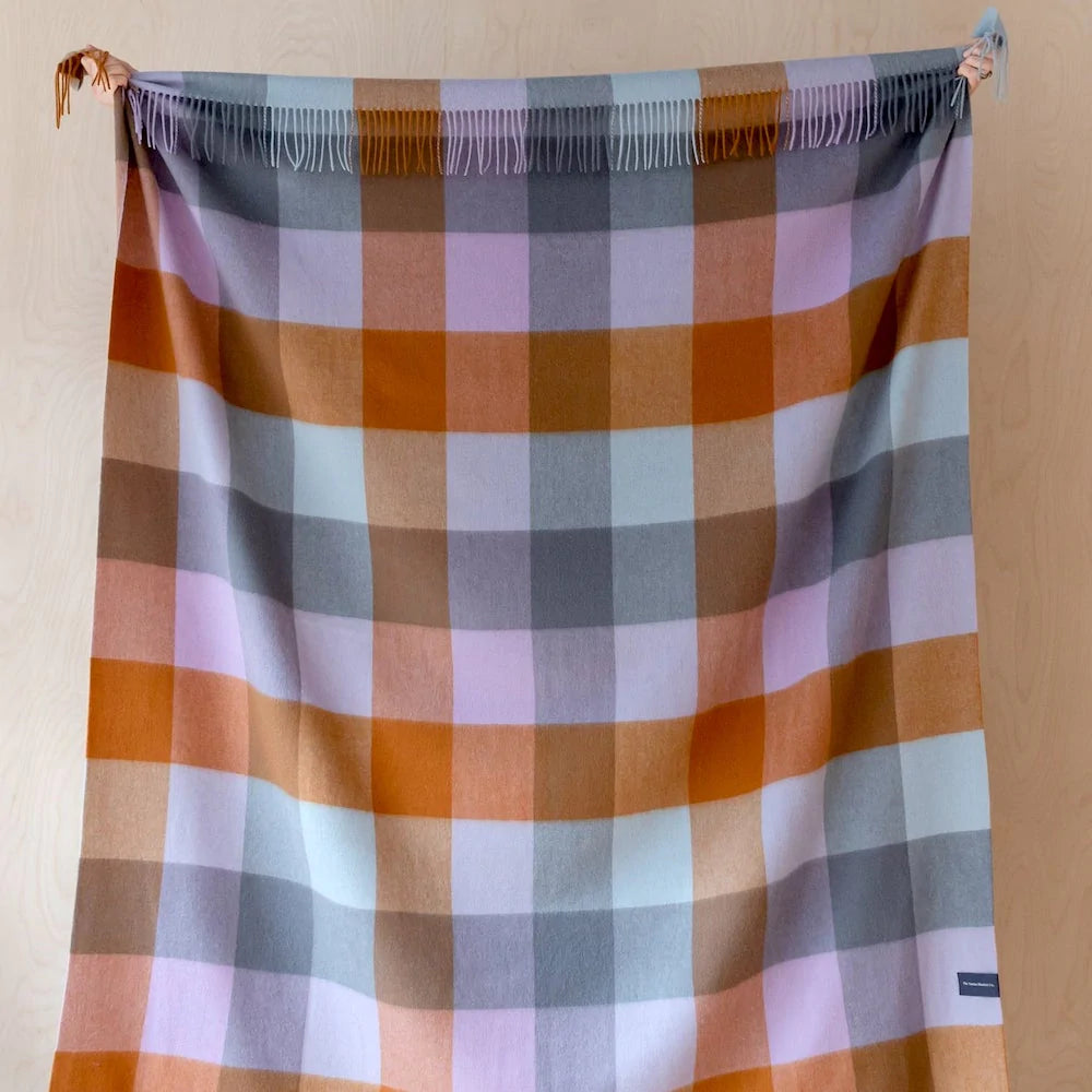 Orange tartan blanket 2025