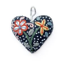 Ornaments 4 Orphans-Embroidered Heart