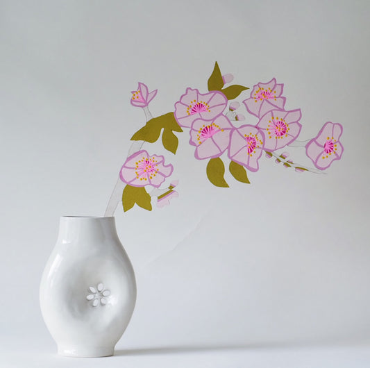 Cherry Blossom FOREVER BRANCH by Cosmic Peace Studio