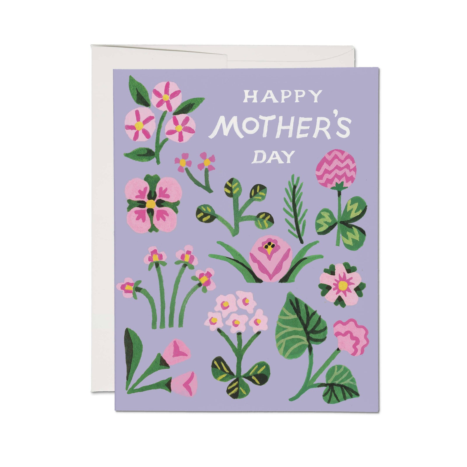 Pink Blooms Mother's Day Greeting Card
