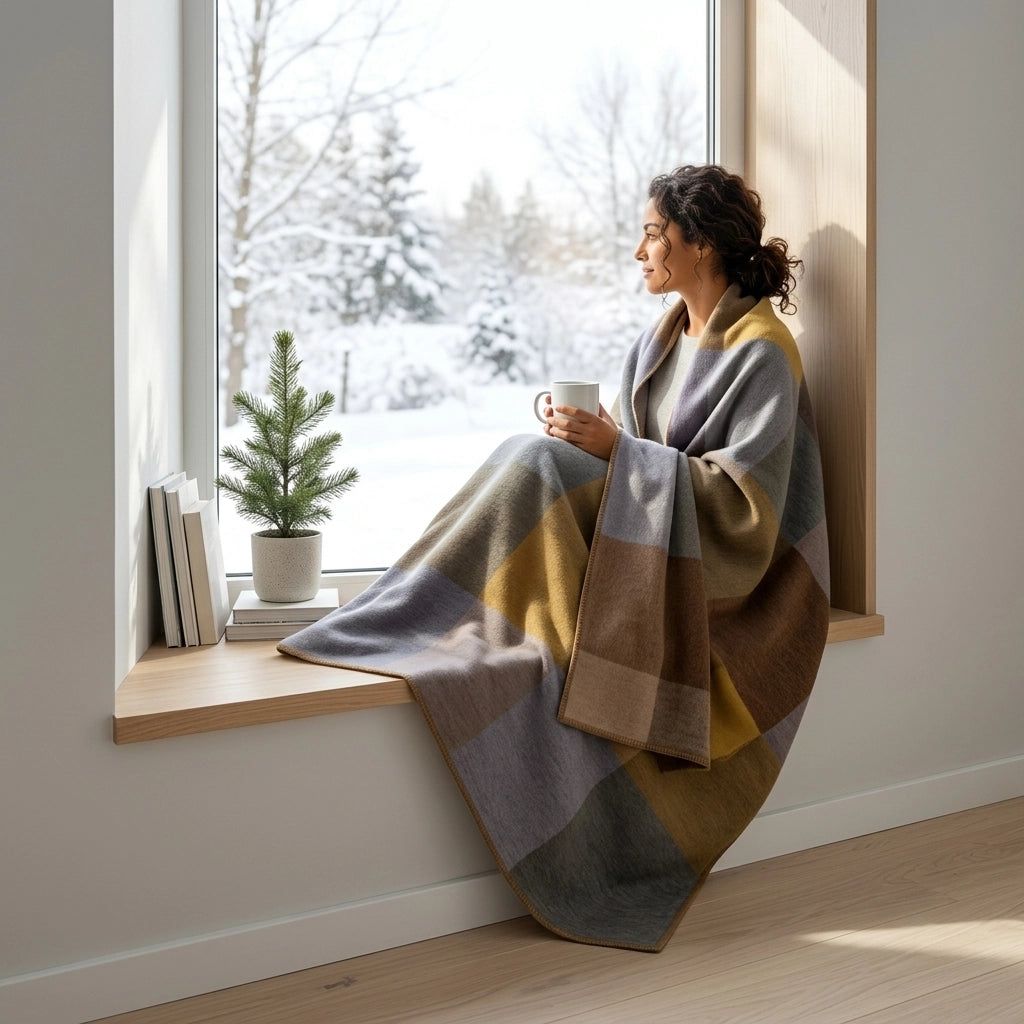 Standard Alpaca Throw Blanket