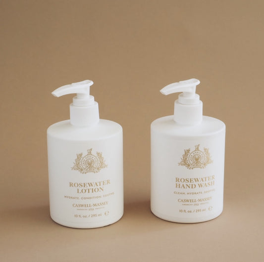 Rosewater Hand Wash & Lotion by Caswell-Massey