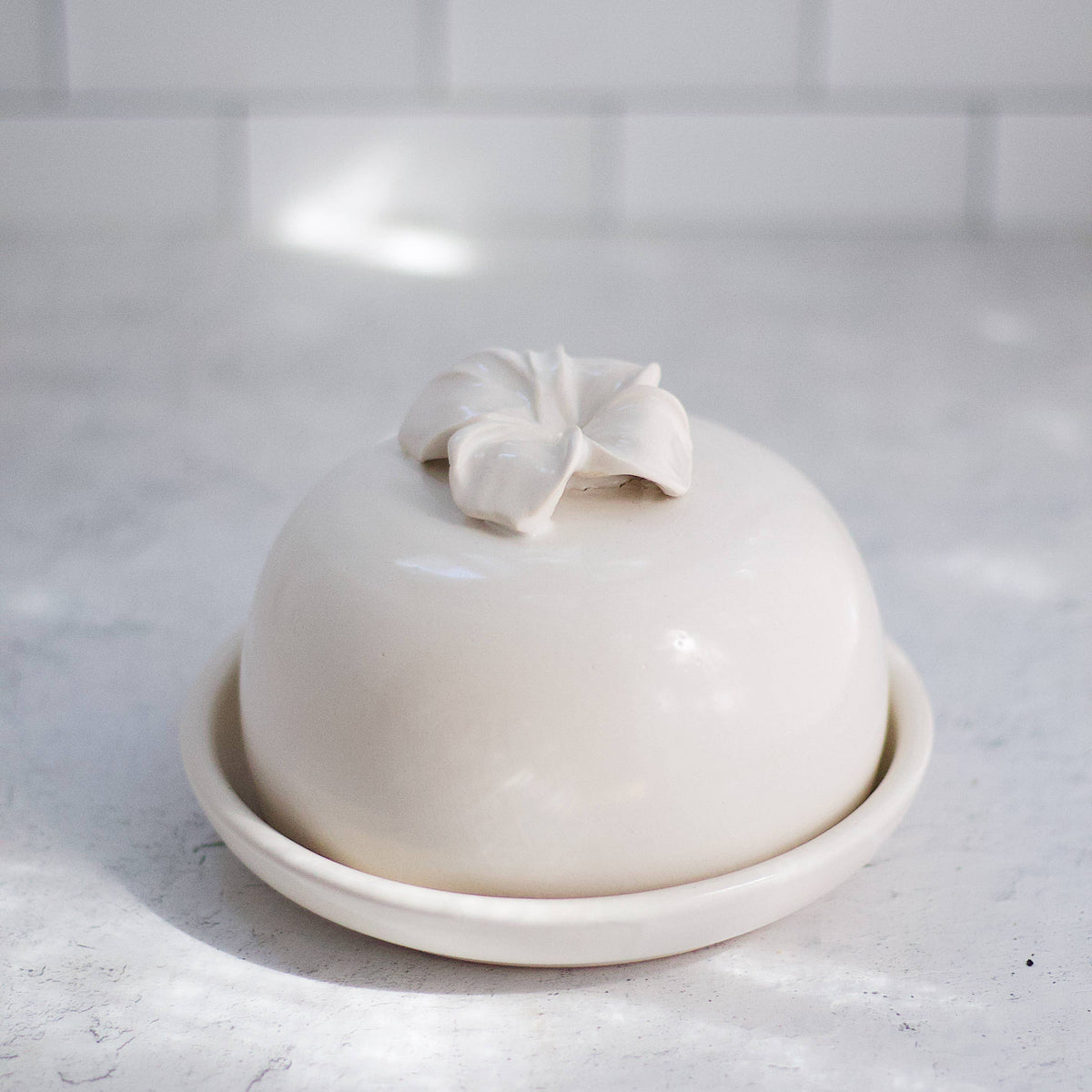 Blossom Butter Dish