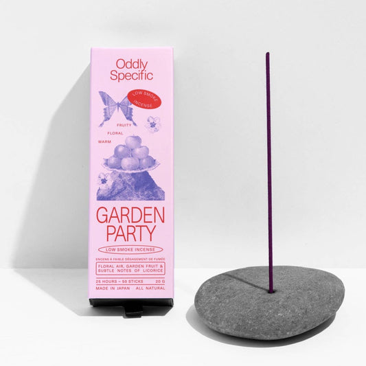 Low Smoke Incense, Made in Japan, Natural | Garden Party