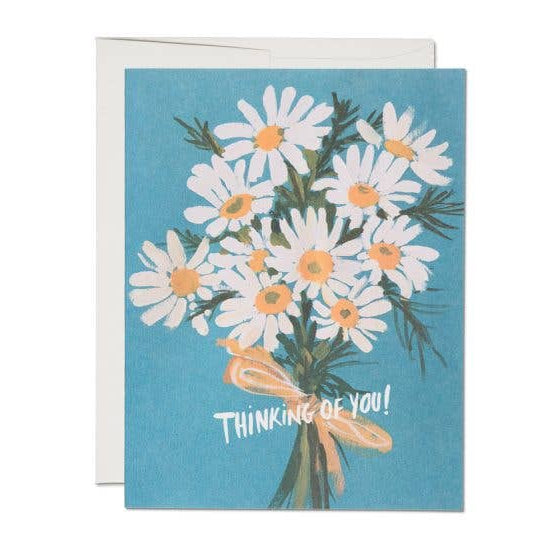 Vintage Daisy Greeting Card