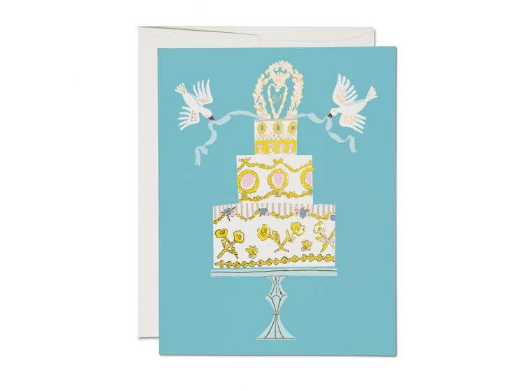 Love Cake Greeting Card