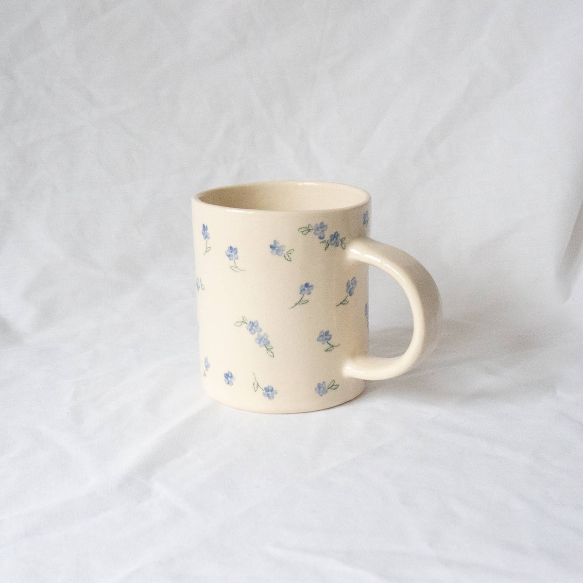 Blue Wild Flowers Mug