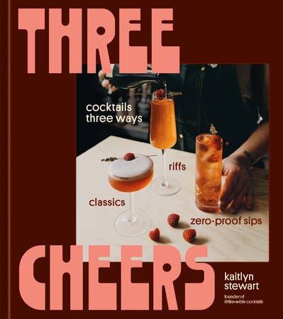 Three Cheers Cocktail Book