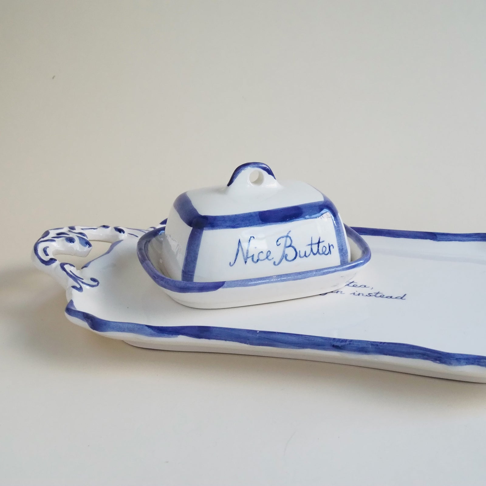 Nice Butt-er Butter Dish