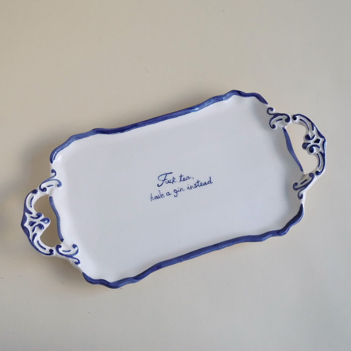 F*ck Tea Tray