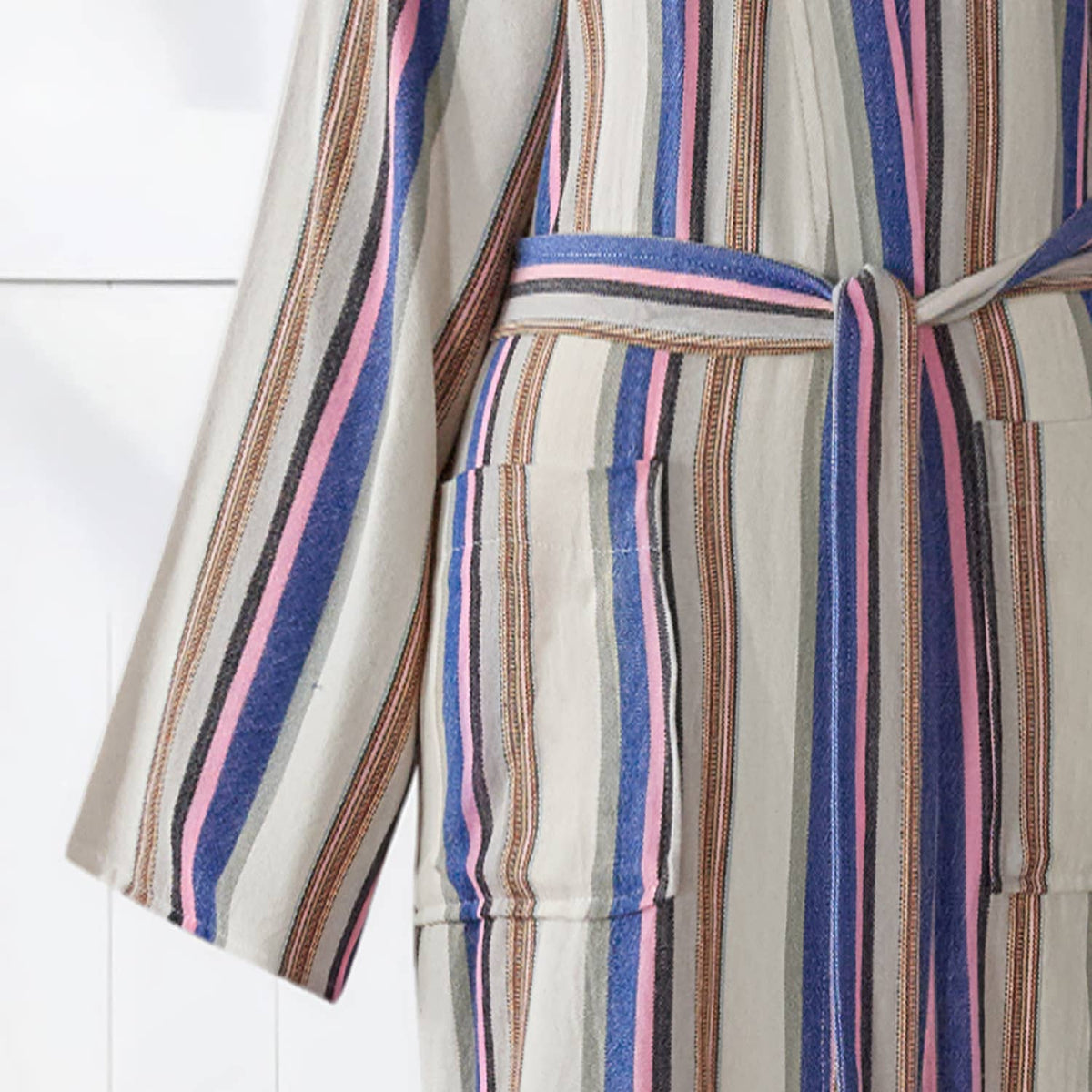 Summer Striped Robe